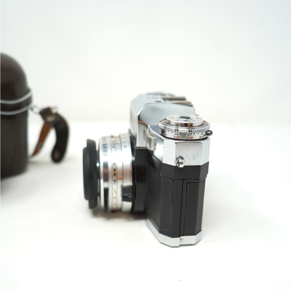 Vintage Zeiss Ikon Tenax Automatic 35mm Tessar 50mm F2.8 /W SPECIAL HOOD&FIFLER - Picture 9 of 13